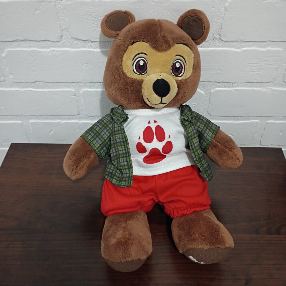 Build-A-Bear Workshop Brinley Bear Great Wolf Lodge With Outfit 12 in